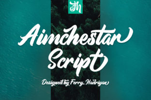 Aimchestar Script Font Review: A Modern Handwritten Typeface for Branding