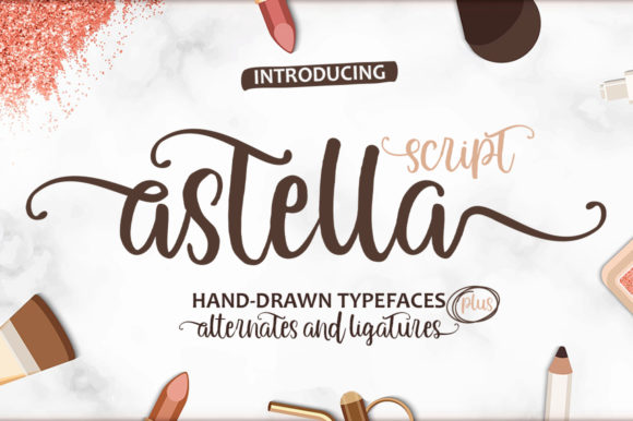 Astella Script Font for Editorial Design