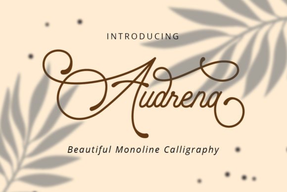Audrena Font: Elegant Handwritten Type for Digital Campaigns