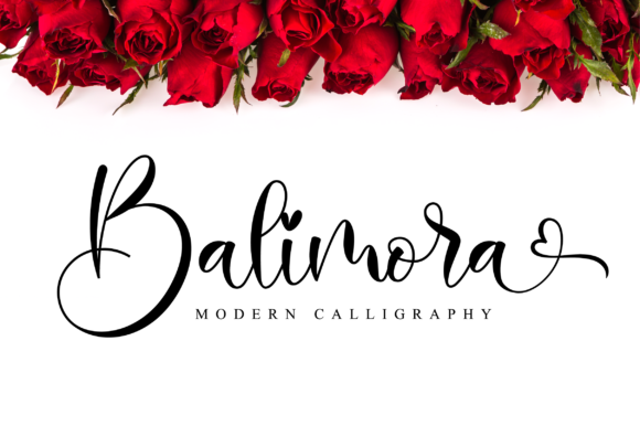 Balimora Script Font for Editorial Design