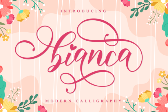 Bianca Script Font: Elevating Boutique Brand Identity