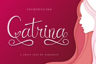 Catrina Script Font for Elegant Web Design