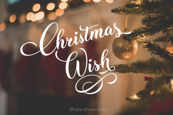 Christmas Wish Font: A Designer’s Branding Test