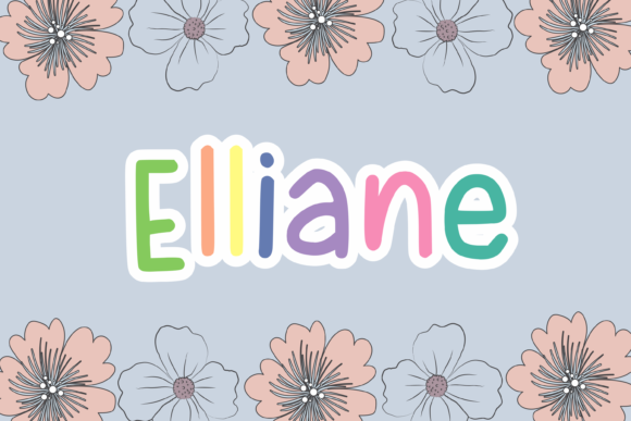 Elliane Font: Adding Friendly Typography to Web Layouts