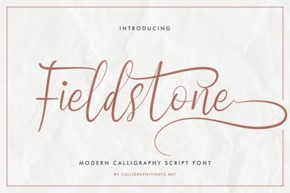 Fieldstone Font: Handwritten Charm for Makers