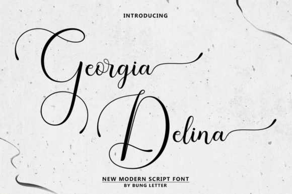 Georgia Delina Font Review: A Sweet Script for Branding