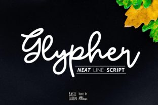 Glypher: A Handwritten Font for Digital Branding