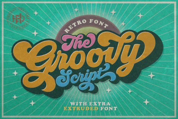 Groovy Font: Retro Script for Editorial Design