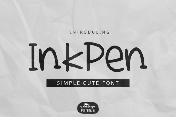 InkPen Font: Quirky Handwritten Type for Editorial Design