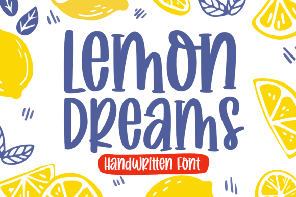 Lemon Dreams Font: Charming Handwritten Type for Web Design
