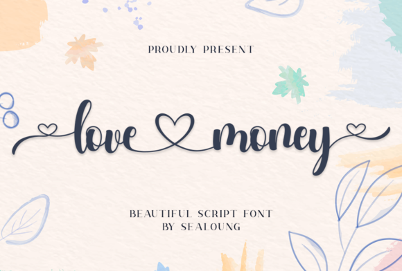 Love Money Font: A Romantic Script for Business Branding