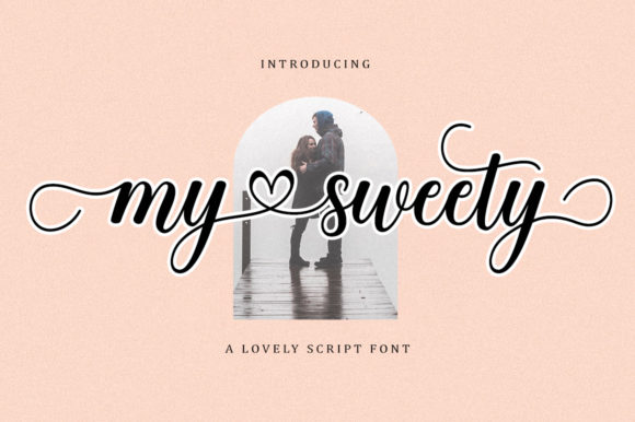 My Sweety Font: Elegant Handwritten Typography for Web Design