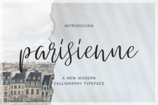 Parisienne Font: Elegant Script for Editorial Design