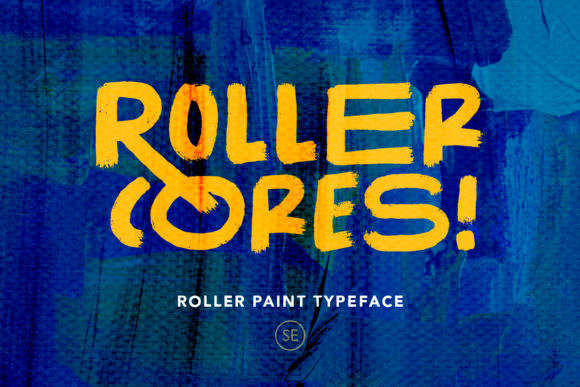 Roller Cores Font: Adding Texture to Editorial Design