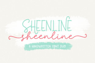 Sheenline Duo Font: A Handwritten Typeface for Branding
