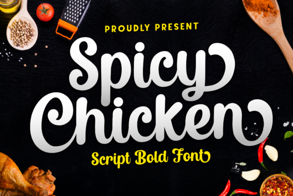 Spicy Chicken Font Review: Elegant Script for Branding