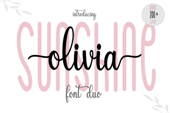 Sunshine Olivia Font: Elevating Handmade Labels & Cards