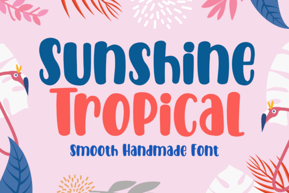 Sunshine Tropical Font: A Web Designer’s Layout Review