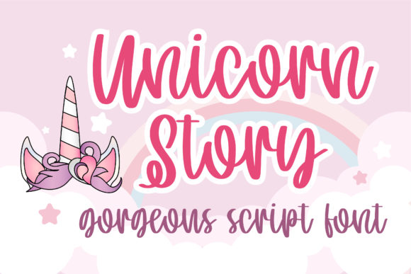 Unicorn Story Font for Web Design and Branding