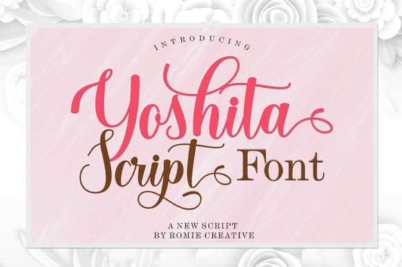 Yoshita Script Font: A Designer’s Branding Test